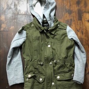 Army green jacket